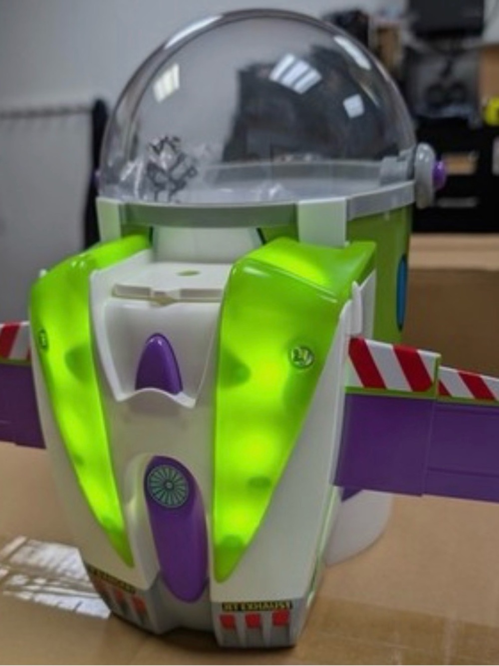Toy Story 5 Buzz Lightyear Popcorn Bucket & Drink Container Regal In Hand -New